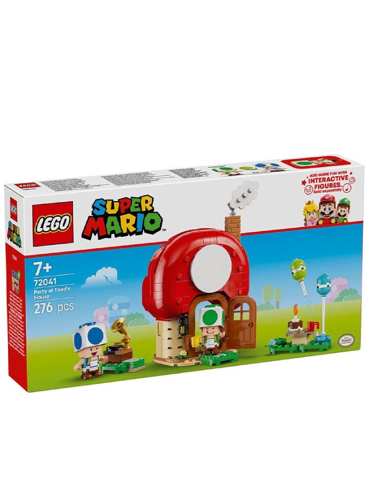 Lego Super Mario Party At Toad\'s House (72041)