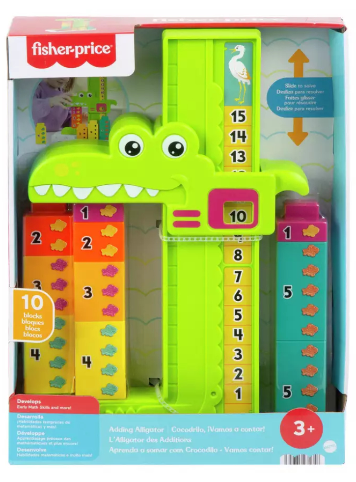 Fisher-price Adding Alligator (jct13)