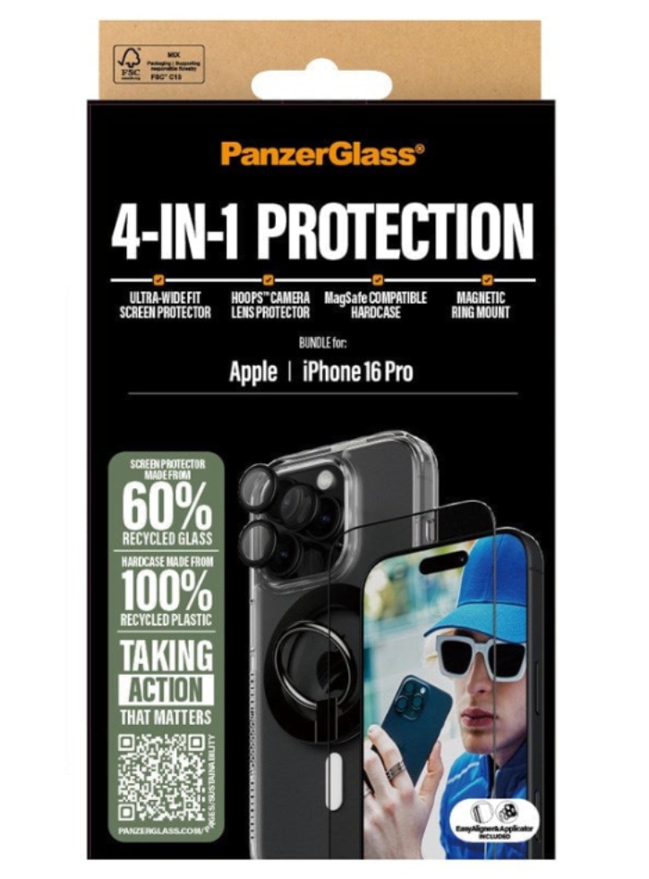 Panzerglass Iphone 16 Pro 6.3\'\' Pro 4-in-1 Protection Bundle