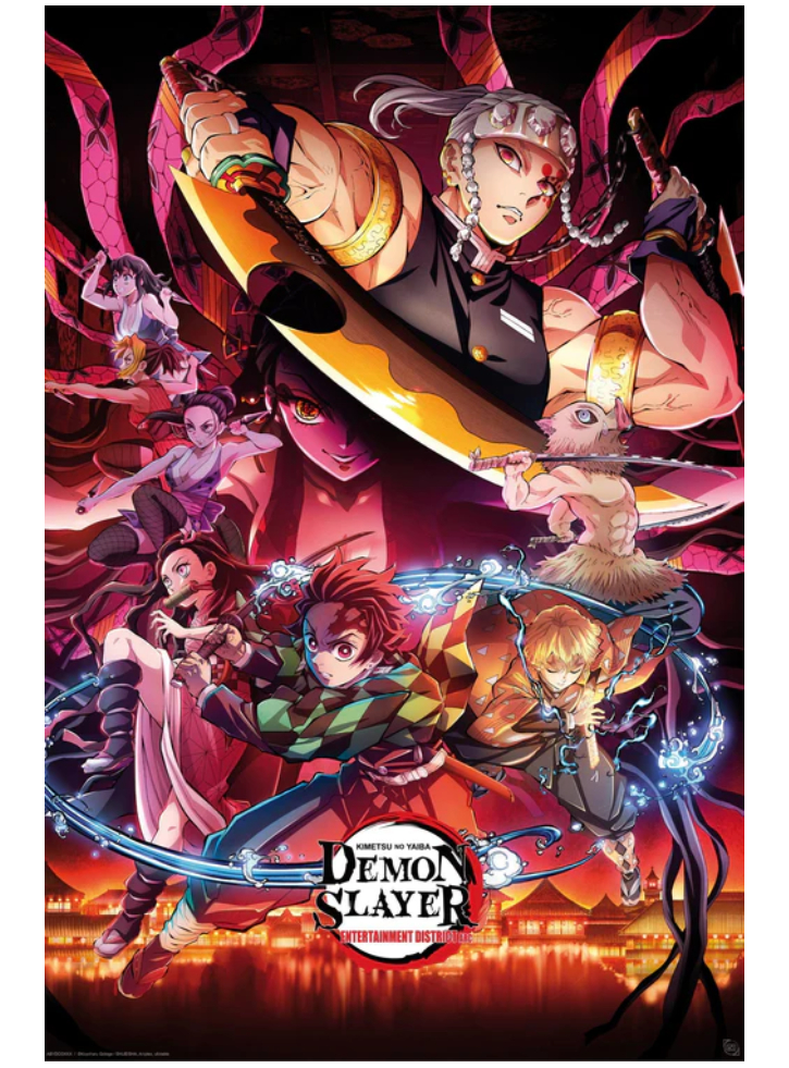 Demon Slayer Poster Maxi 91.5x61 Entertainment District