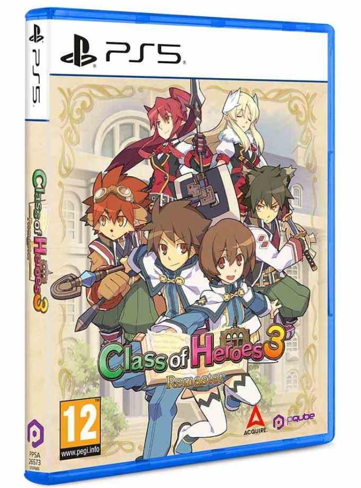 Class Of Heroes 3 PS5