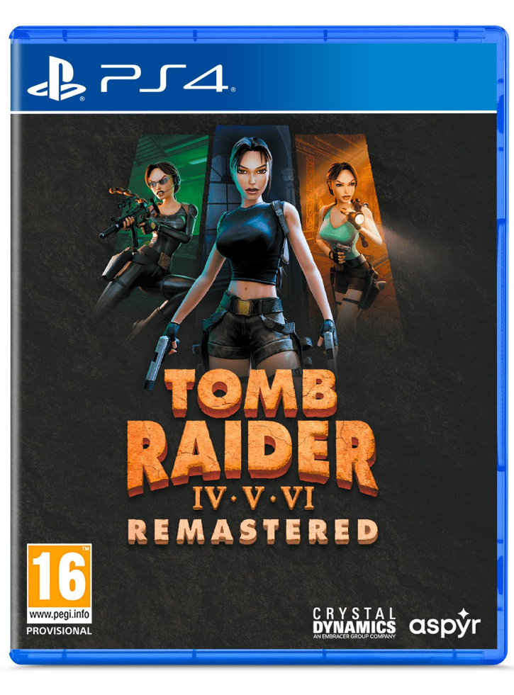 Tomb Raider IV VI Remastered Starring Lara Croft PS4