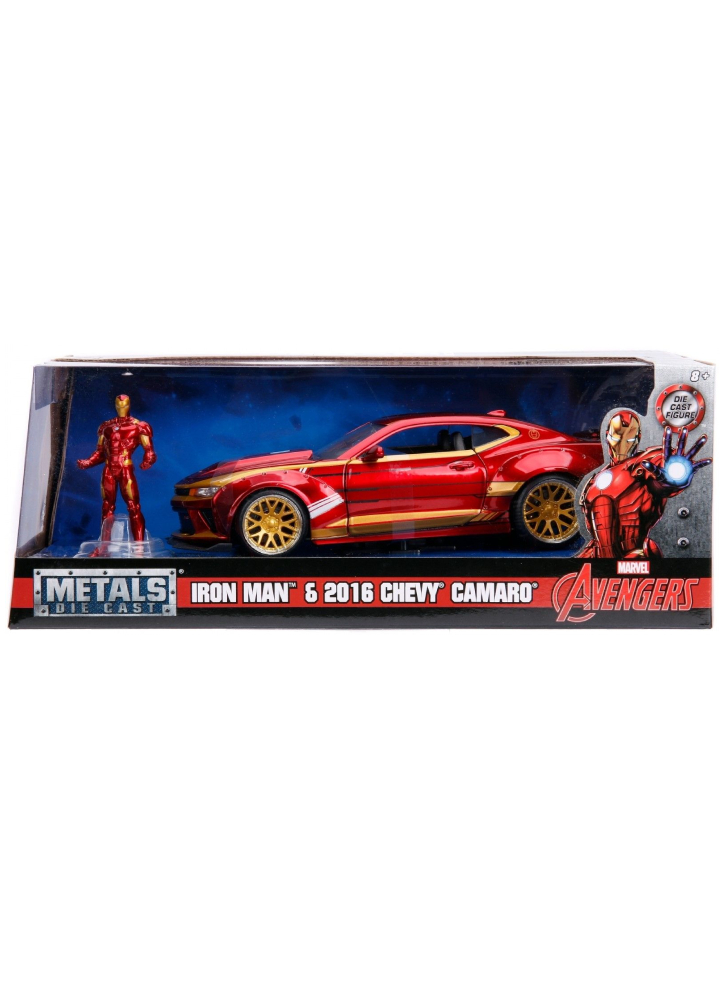 Jada Marvel Ironman 2016 Chevy Camaro Ss 1:24 (253225003)