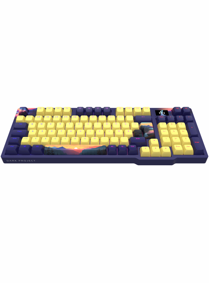 Dark Project 98 Keyboard Sunset Rgb