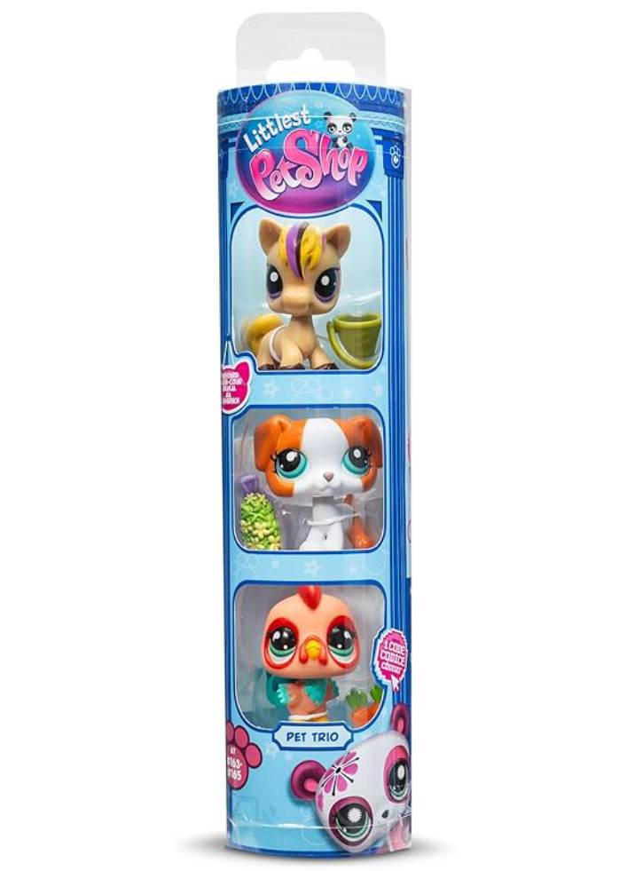 Littlest Pet Shop Pet Trio In Tube S3 Random (646)