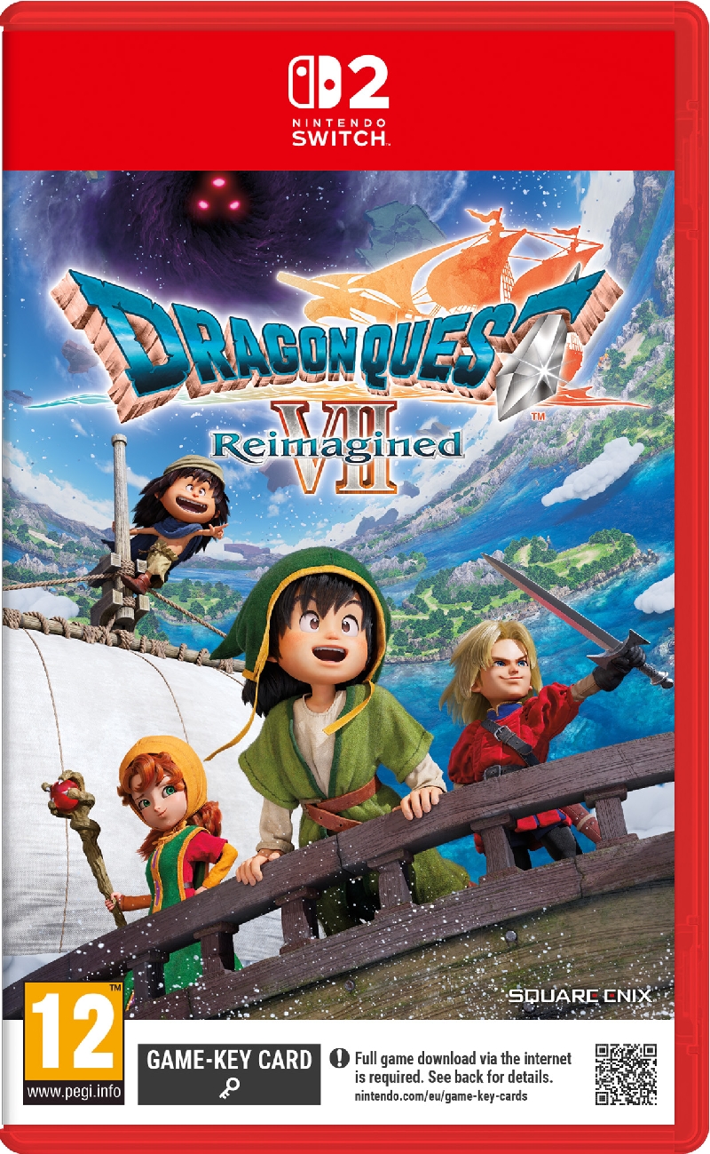 Dragon Quest VII Reimagined Game Key Card NSW2