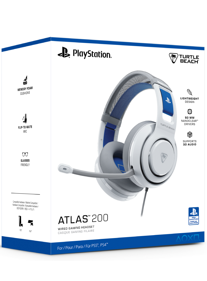 Headsets Turtle Beach Atlas 200 White