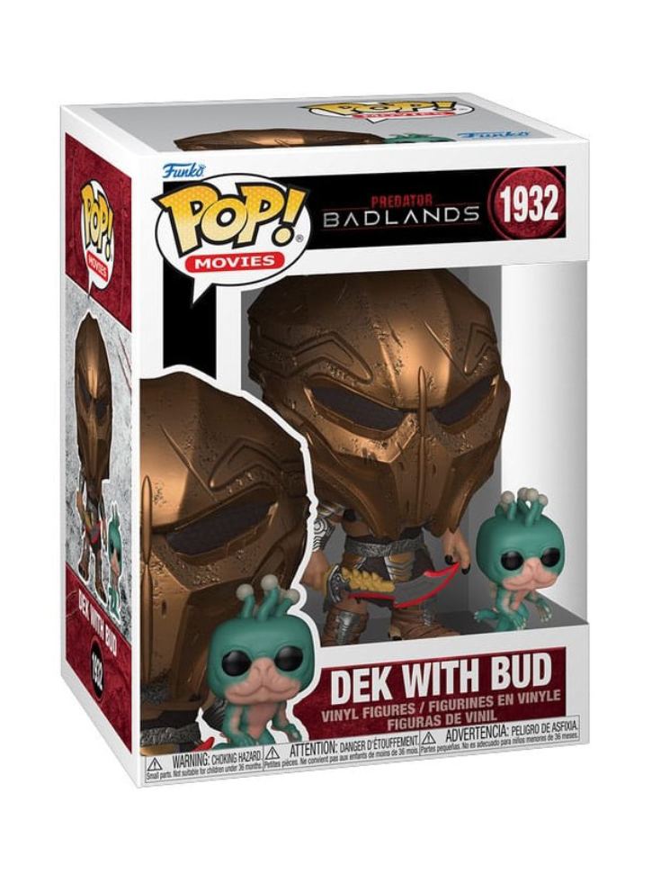 Funko Pop! Movies Predator Badlands Dek With Bud #1932 9cm