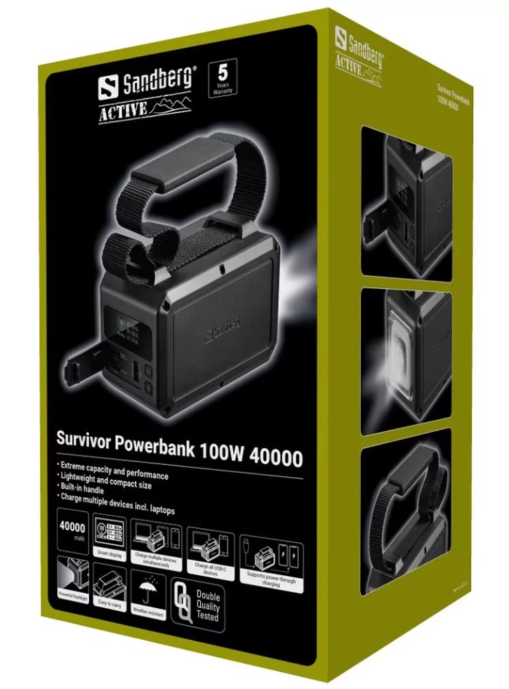 Sandberg Survivor Powerbank 100w 40000 Mah