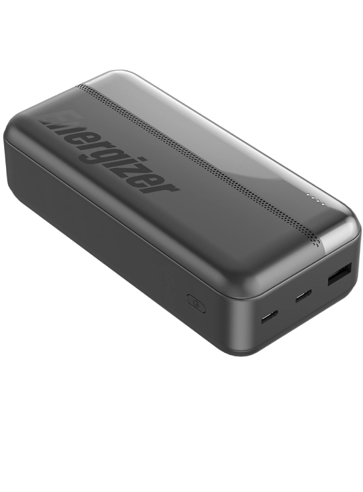 Energizer 30k Triple Output High Capacity Power Bank 30.000 Mah Black