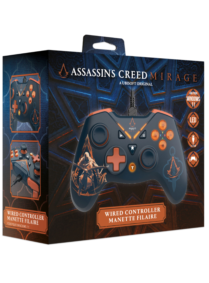 Asassins Creed Mirage Wired Controller Cable 3m