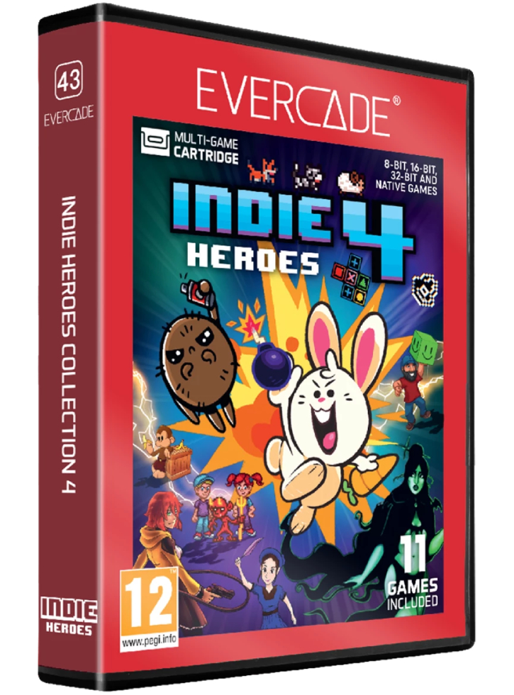Blaze Evercade Indie Heroes Collection 4