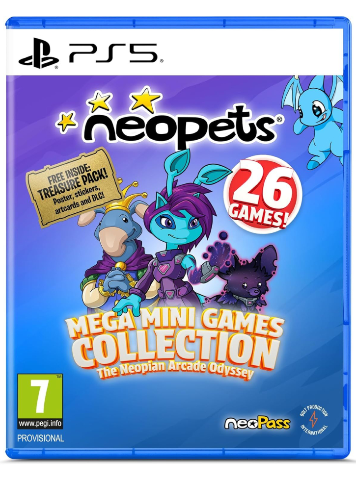 Neopets Mega Mini Games Collection Day One Edition PS5