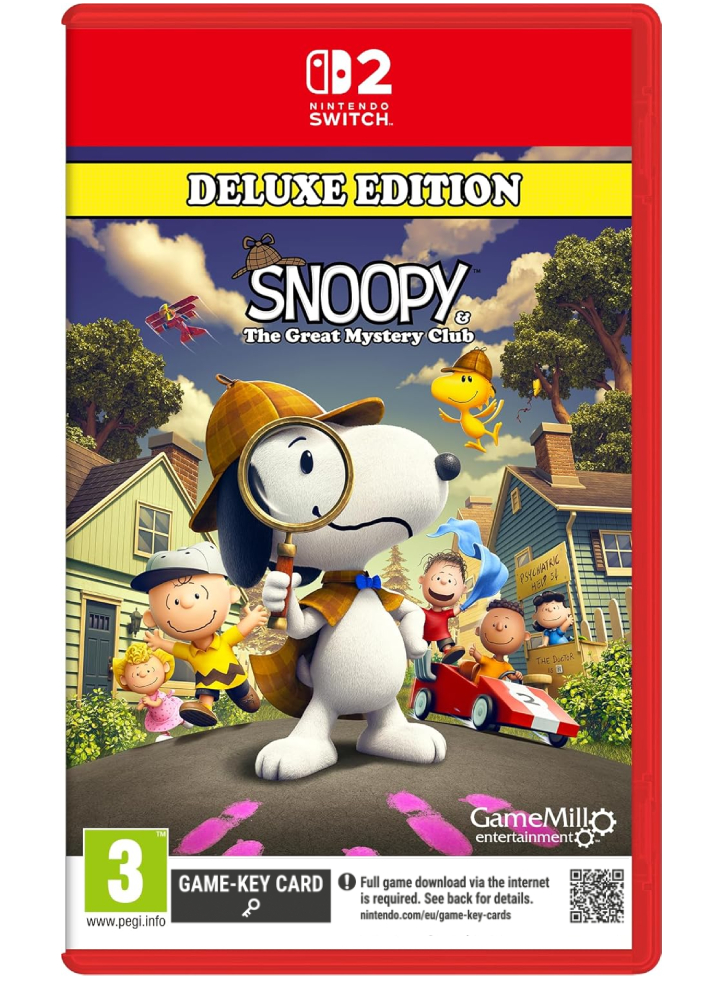 Snoopy And The Great Mystery Club Deluxe Edition NSW2