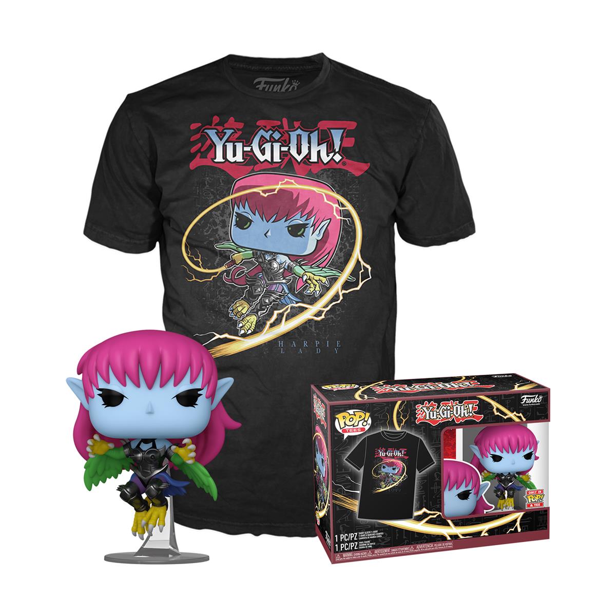 Pop! Yu Gi Oh! Harpie Lady & T Shirt M