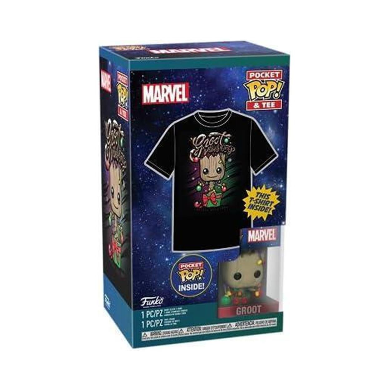 Pocket Pop! Guardians Of The Galaxy Holiday Groot & T Shirt S Child