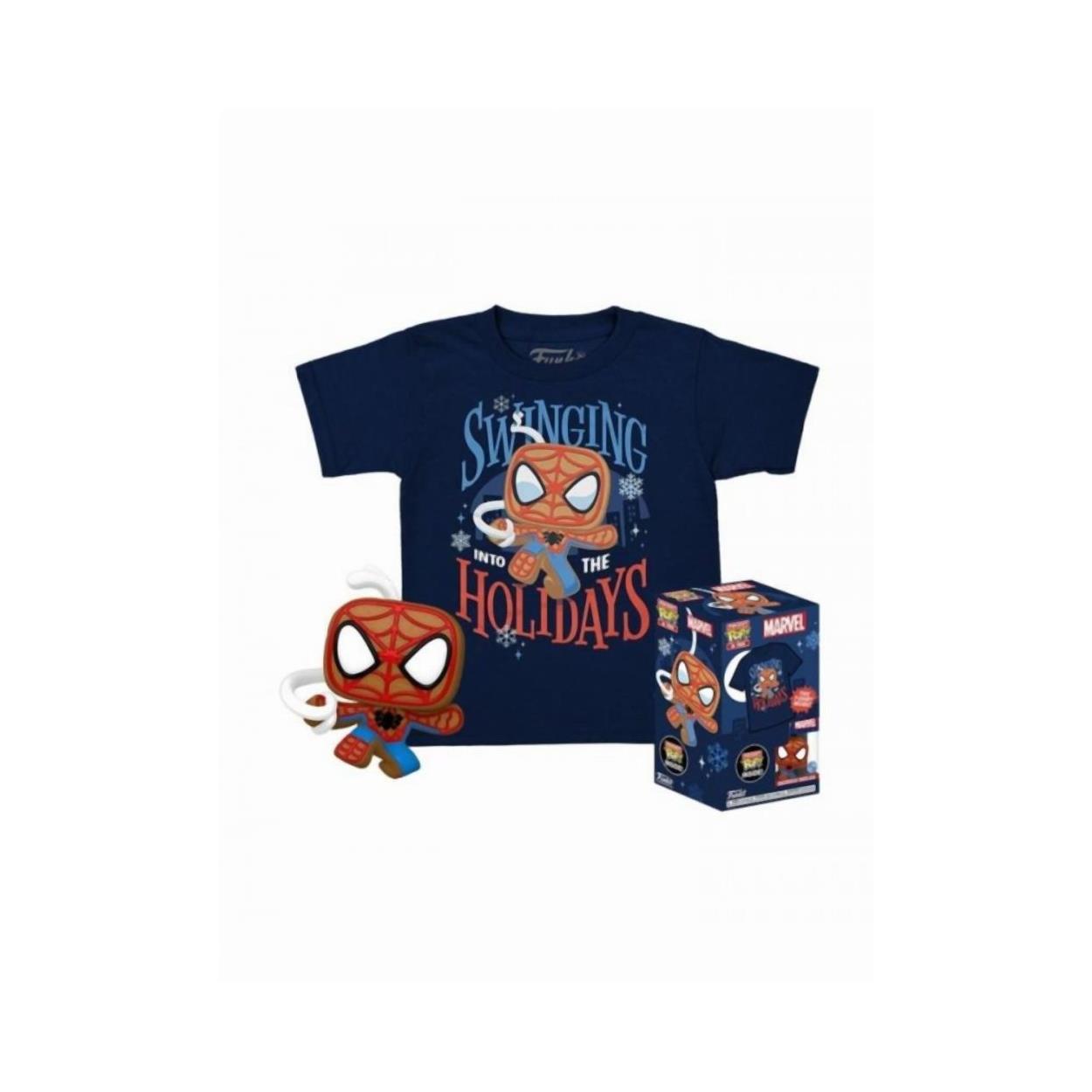 Pocket Pop! Marvel Gingerbread Spider Man & T Shirt Xl